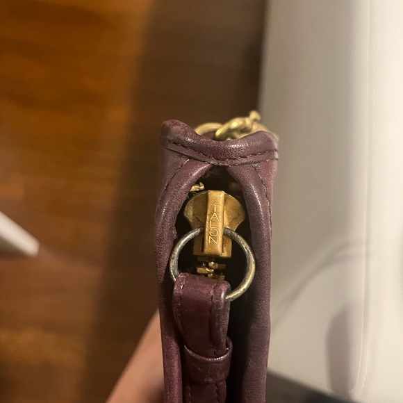 RARE - Vintage Coach Original NYC Burgundy Wine Leather Basic Bag - Picture 8 of 8